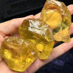 Natural CITRINE Crystal Rough Raw Rock Stone Specimen Brazil Topaz Raw Ore Display Mineral Teaching Ore