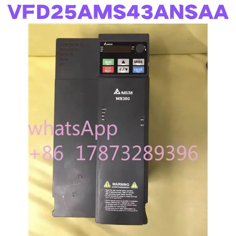 

Подержанный инвертор VFD25AMS43ANSAA протестирован в порядке