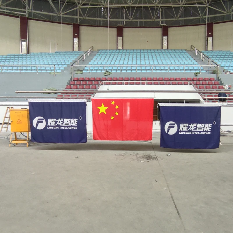 

Horizontal Medal Award Stainless Steel 304/316 Flag Pole for Sport Games Award Ceremony