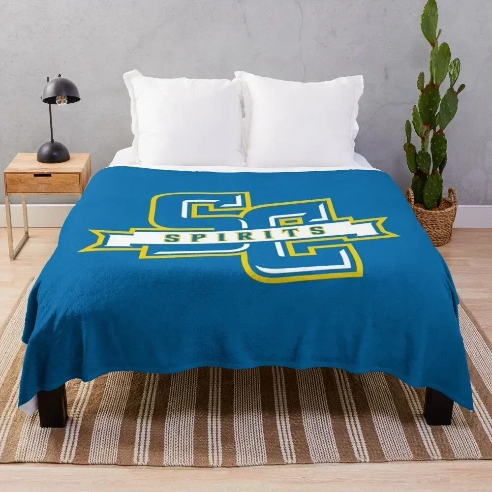 

Salem College Throw Blanket Soft Bedroom Blanket for Night Sleeping