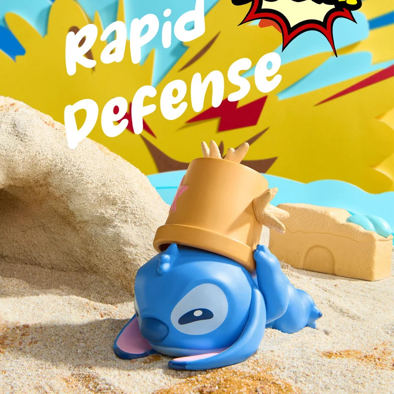 De nieuwe Miniso Stitch "Waar is klein goud?" Serie Blind Box beeldje, tafeldecoratie en cadeau