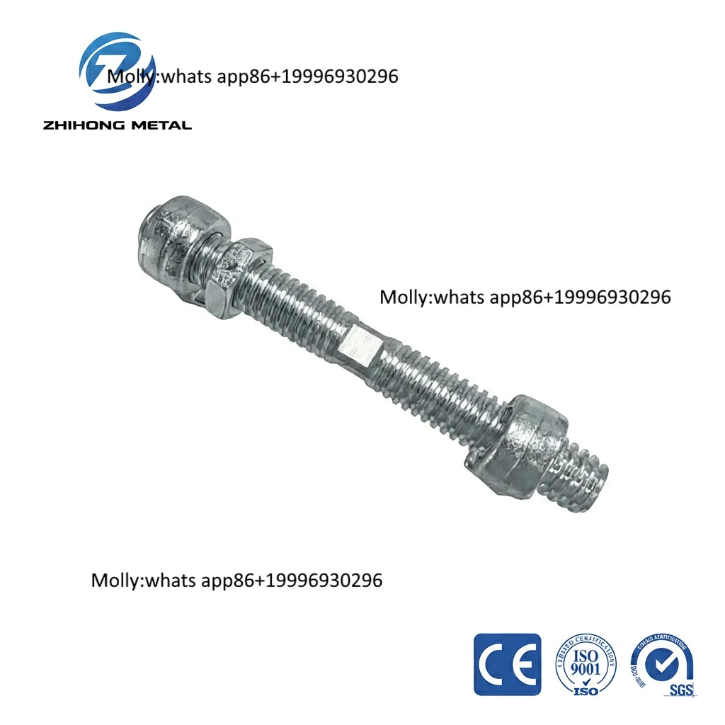Heavy Duty 260mm Shipping Container Bridge Fitting ISO Certified Steel Connector Heavy Hot-Dip Galvanized for Marine Lashing
