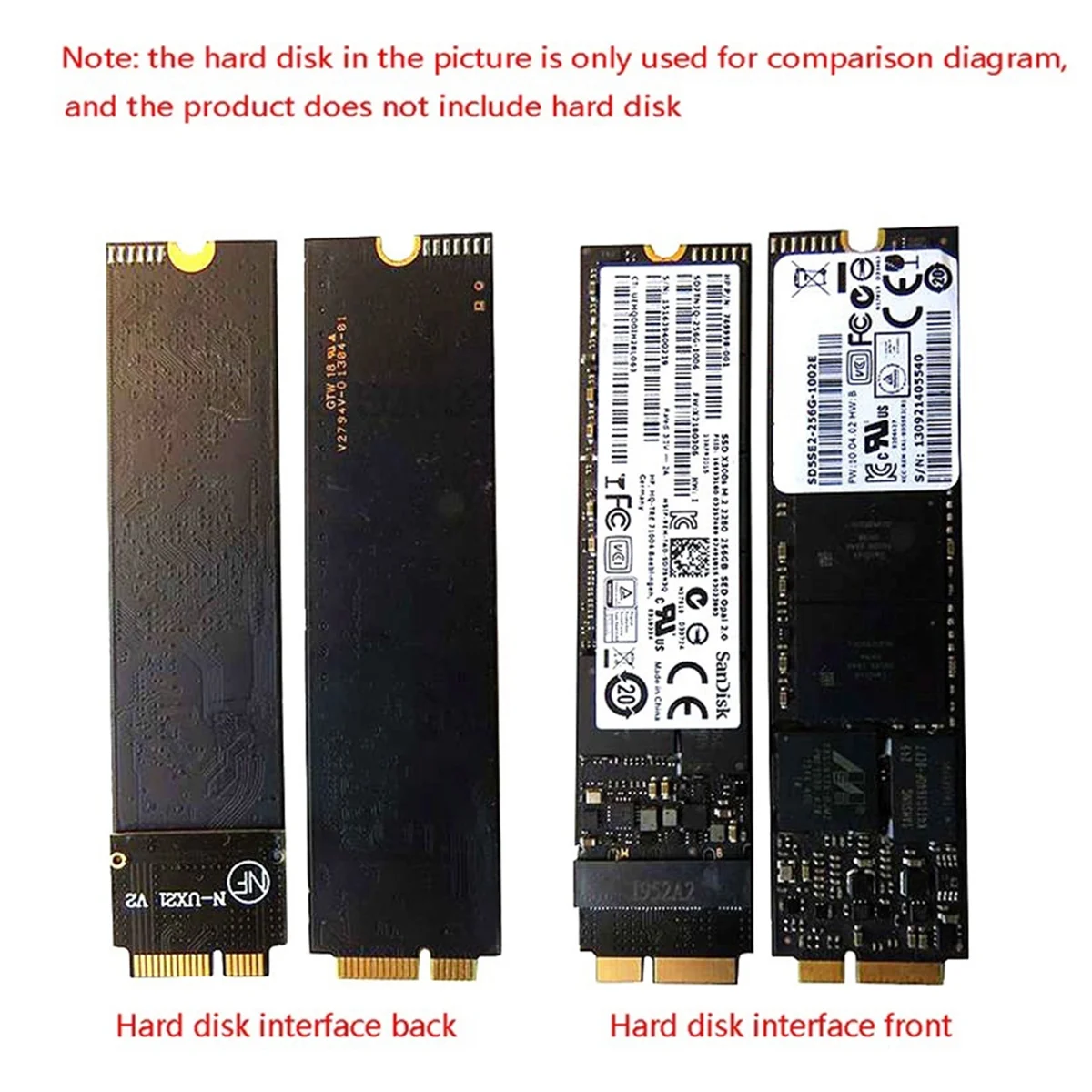 Адаптер M.2 NGFF SSD на 1Pin SSD SATA M.2 NGFF адаптер SSD для UX31/UX21/UX51/UX21E/UX31E/TAICHI 21/TAICHI 31 SSD