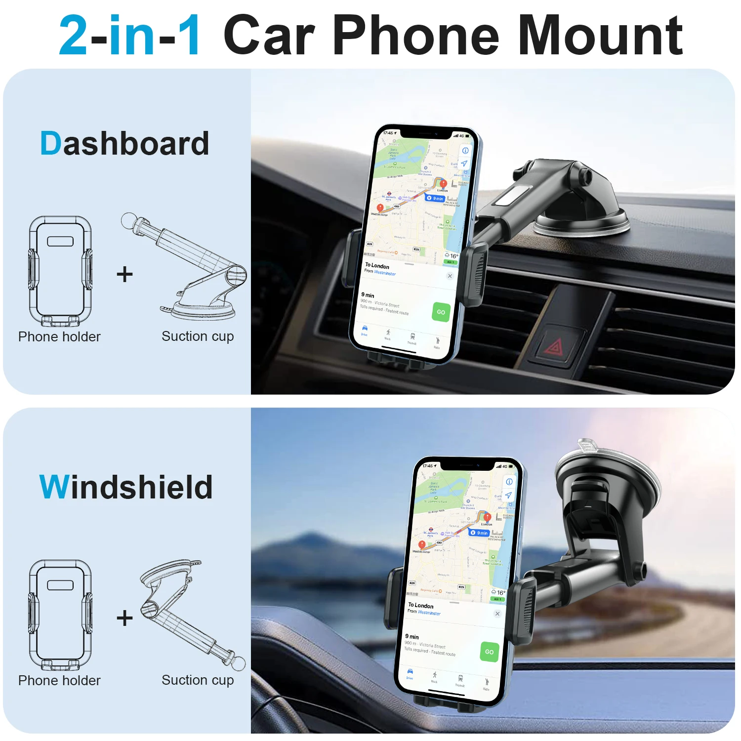 Bestseller New Release Silicone Pad Car Mount Dashboard Phone Holder