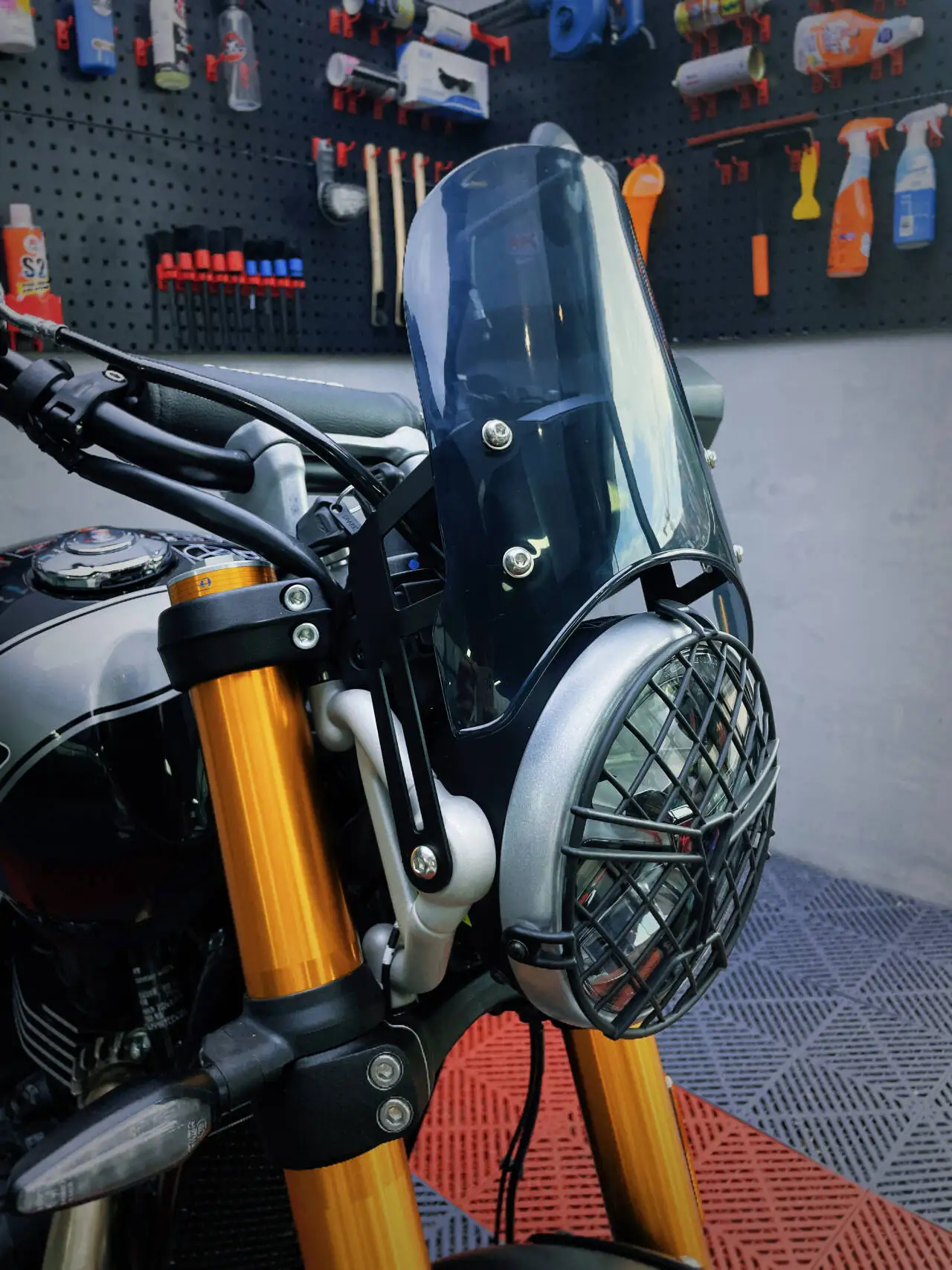Fit Scrambler 400X 2023-2024 For Speed 400 2023-2024 Windshield Windscreen Wind Deflectors image 6