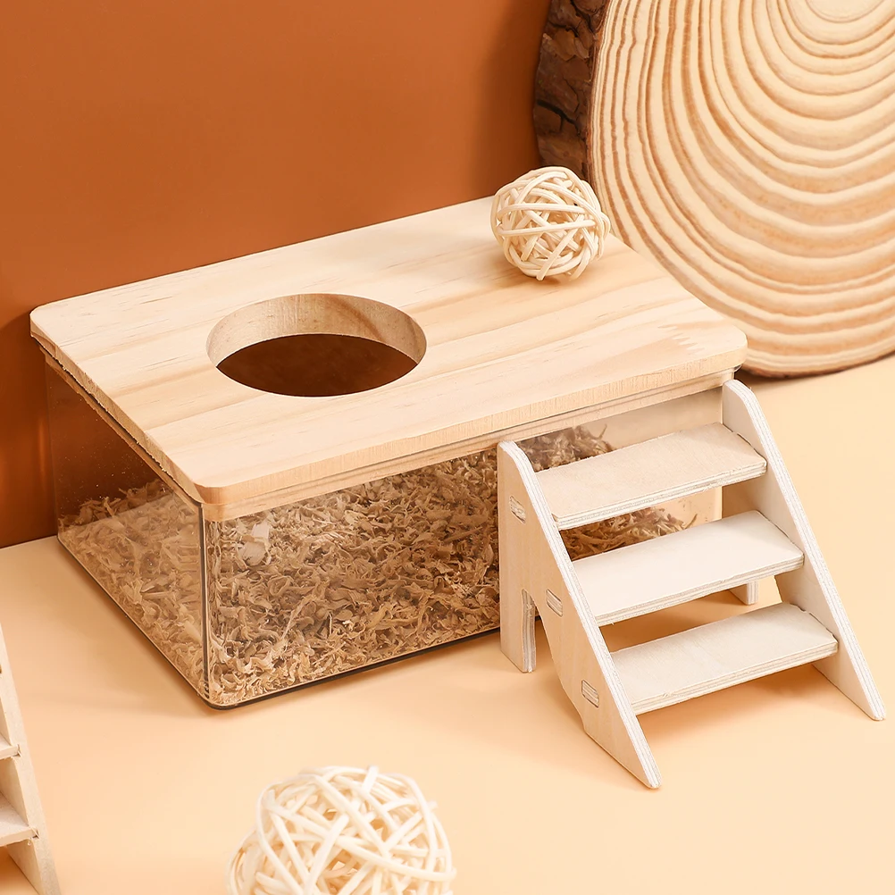 

Hamster Bathroom Case Chinchilla Cage Accessories Potty Container Dust Bedpan Sand