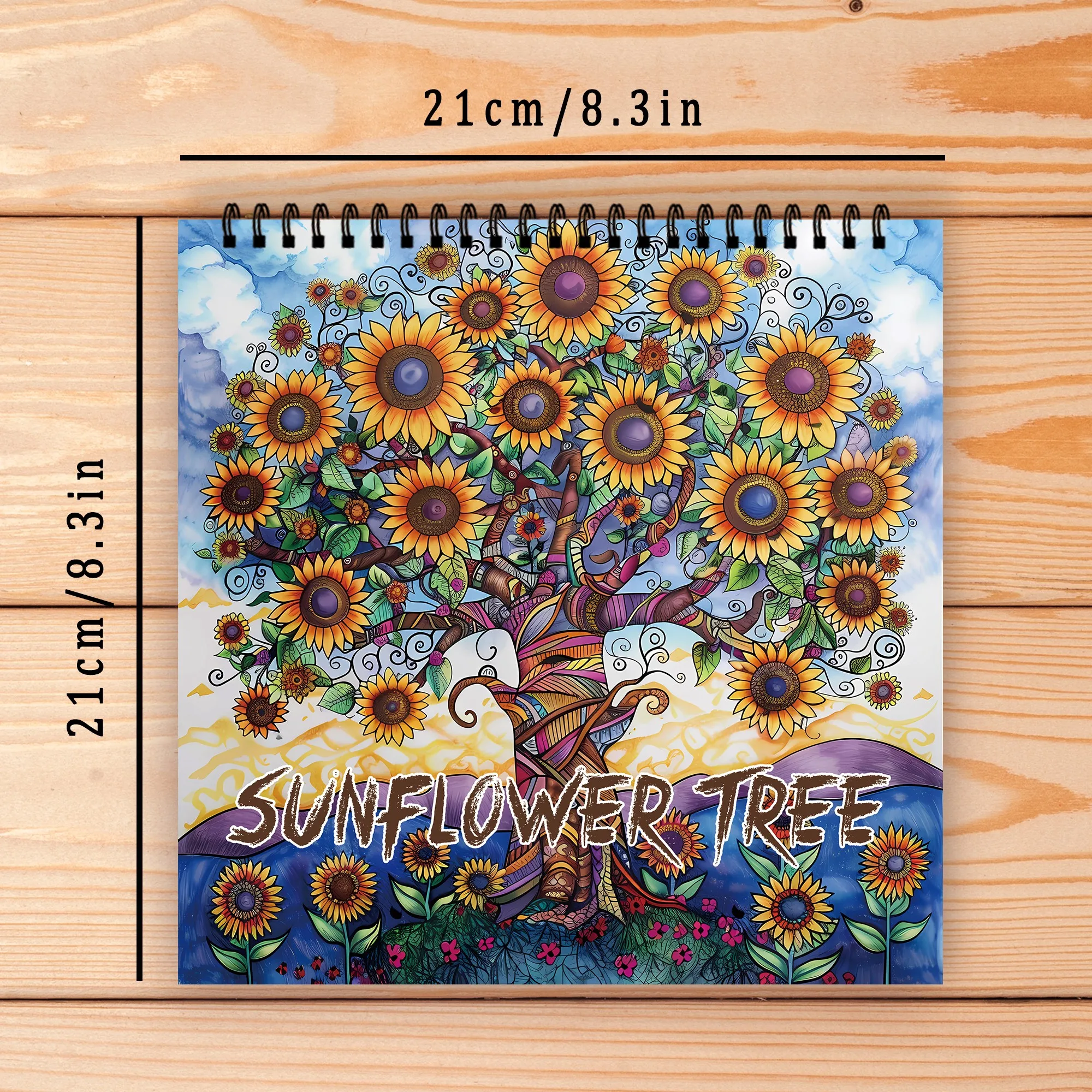 30 Sheet Adult Drawing Book, 8.3x 8.3 Inch 100gsm Thick Paper for Soothing, Anxiety and More, Perfect for Many Holiday Gifts!