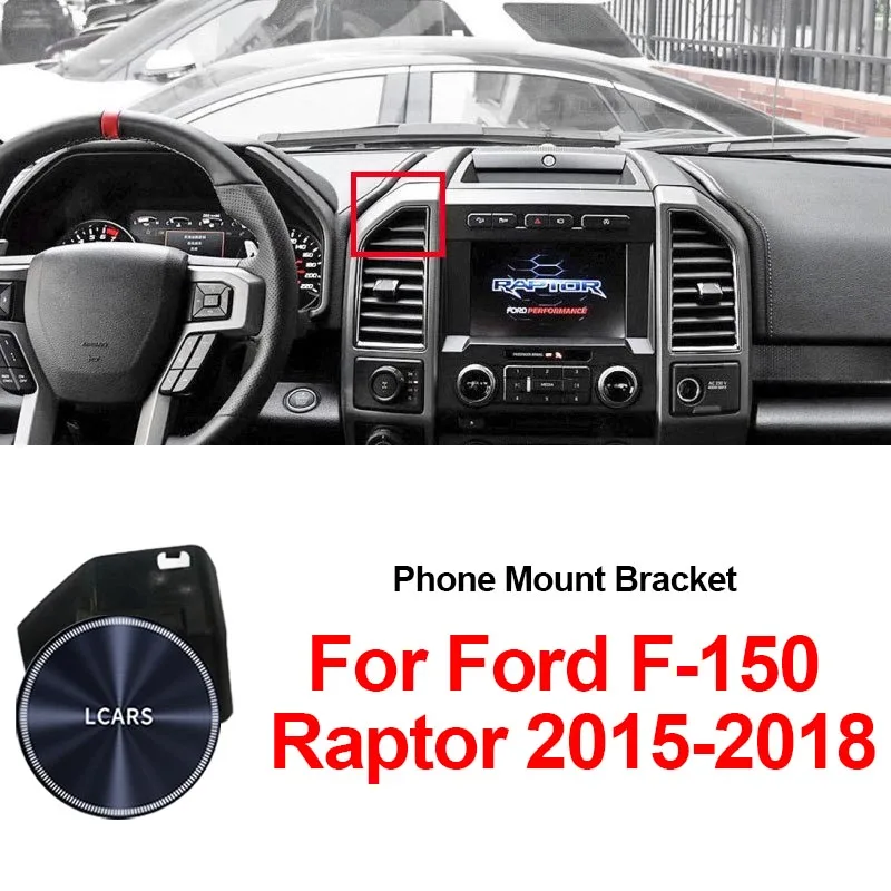 Suitable for Ford Raptor F150 Mobile Phone Holder, Specifically for 2015-2018 Models, Rotatable and Adjustable Magnetic Car Phone Holder, Dedicated Holder for In-Car Navigation