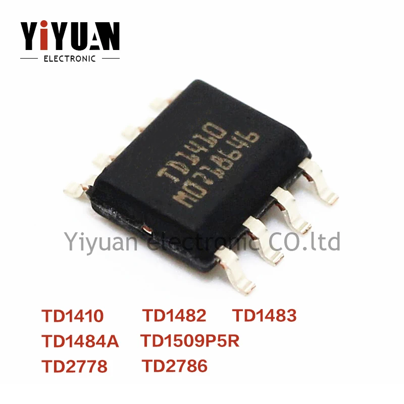 10PCS NEW TD1410PR TD1410 TD1482A TD1482 TD1483 TD1484A TD1509P5R TD2778 TD2786 SOP-8 DC Power Supply Chip