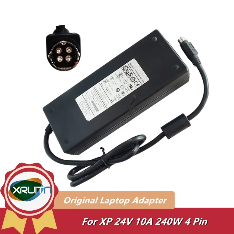 

Genuine XP AHM240PS24 24V 10A 240W 4PIN Power Supply Charger AHM240PS24-XA1050 10016211 B Laptop AC DC Power Adapter K17210063