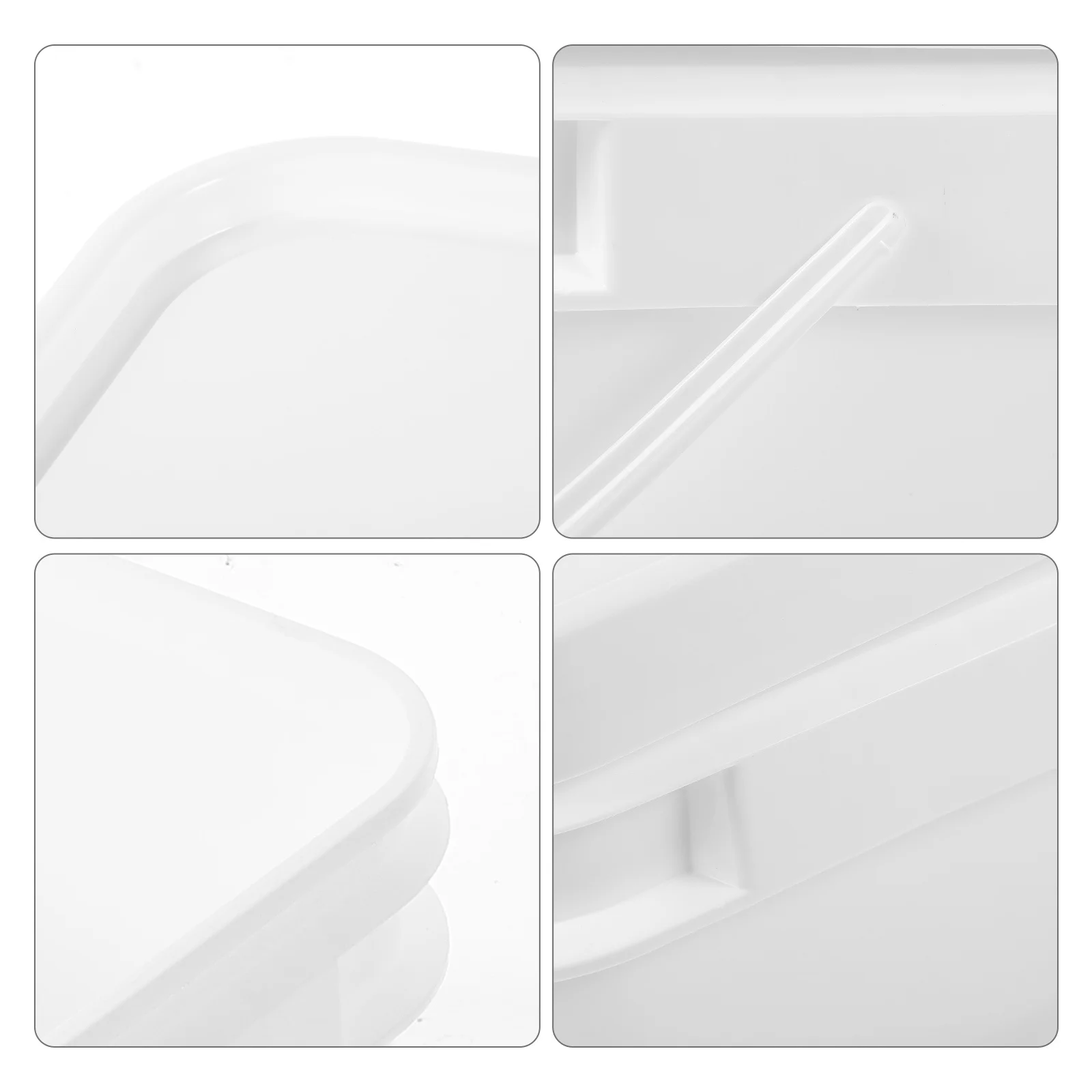 

Lightweight PP Plastic Paint Container Simple Design Easy Carry Home Daily Use Paint Bucket with Lid Bucket Pail with Lid