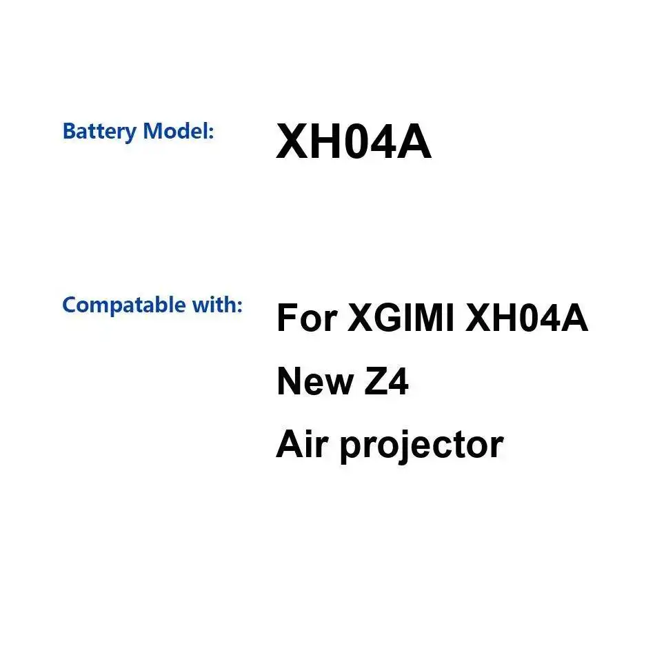 

Надежный аккумулятор 3500 мАч для проектора Xgimi XH04A New Z4 Air, долговечный.