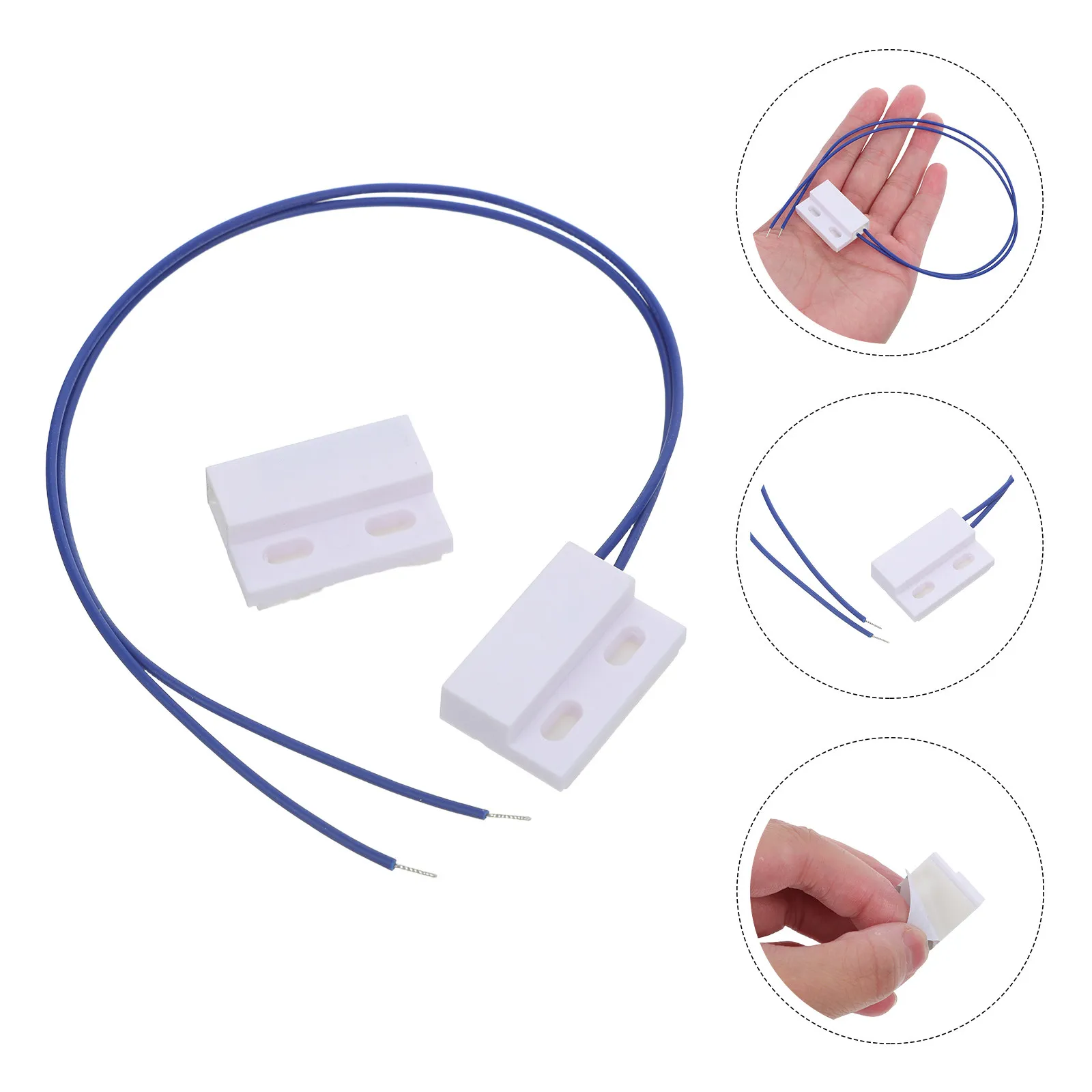 

Magnetic Alarm Sensor Switch System Sensors Door Switches Replacement Closet and Window