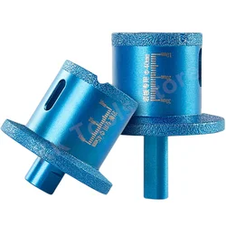 M10 Thread Diamond Core Drill Bit Triangle Shank Sink Washbasin Basin Opener for Porcelain Marble Ceramic Tile Granite Stone