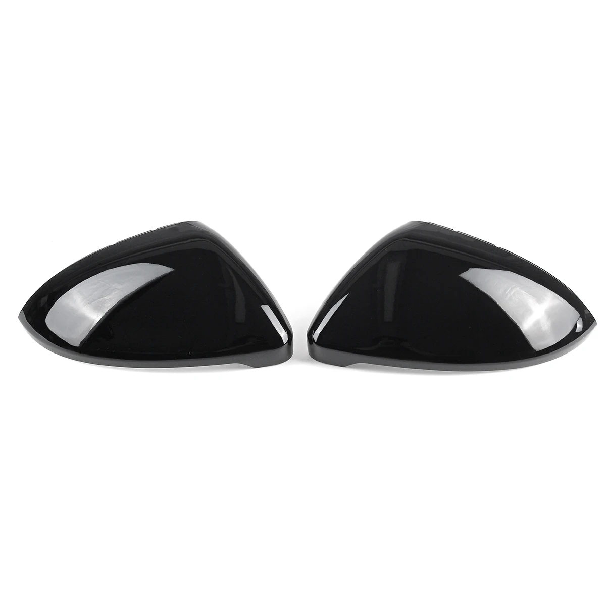 2pcs Car Rearview Mirror Cover Wing Case Side Door Mirror Case Covers Caps For VW For GOLF 7 MK7 MK7.5 GTI R GTE GTD 2013-2018