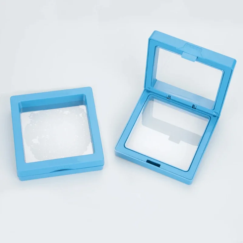 

GUFEATHER MB42, коробка для хранения ювелирных изделий из полиэтиленовой пленки, 3D-упаковка, держатель для демонстрации колец, серег и ожерелий, шкатулка для украшений