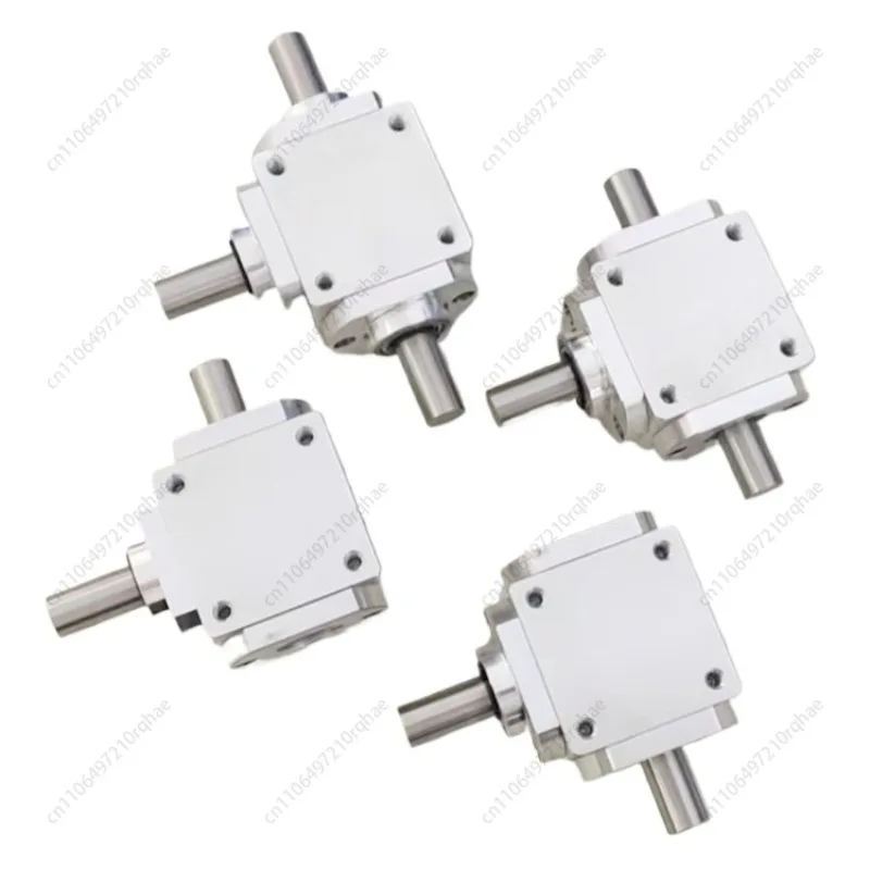 

High-Precision T-Type Right Angle Gearbox – 1:1 Ratio, 10mm Shaft, Small Bevel Reducer with Cross Commutation