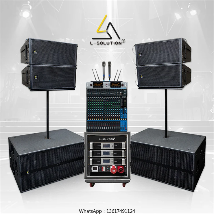 Powerful Pro Sound 18 Inch 2000 Watts Line Array Bass Subwoofer Speakers Sound System Sound Equipment/Amplifiers/Speaker