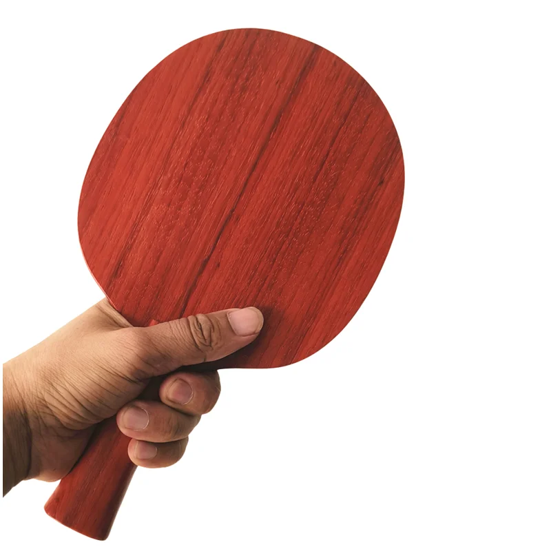 Single One Ply Padauk Wood Table Tennis Blade 6/7/8mm Thickness, FL CS Handle Ping Pong Racket DIY Accessories image 3