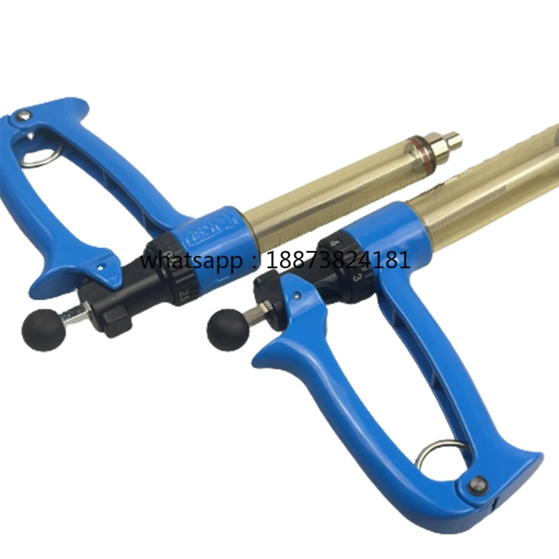 Semi-automatic Continuous Veterinary  for Pig Cattle Sheep and Chicken Vaccines 25mL 50mL fast shipping