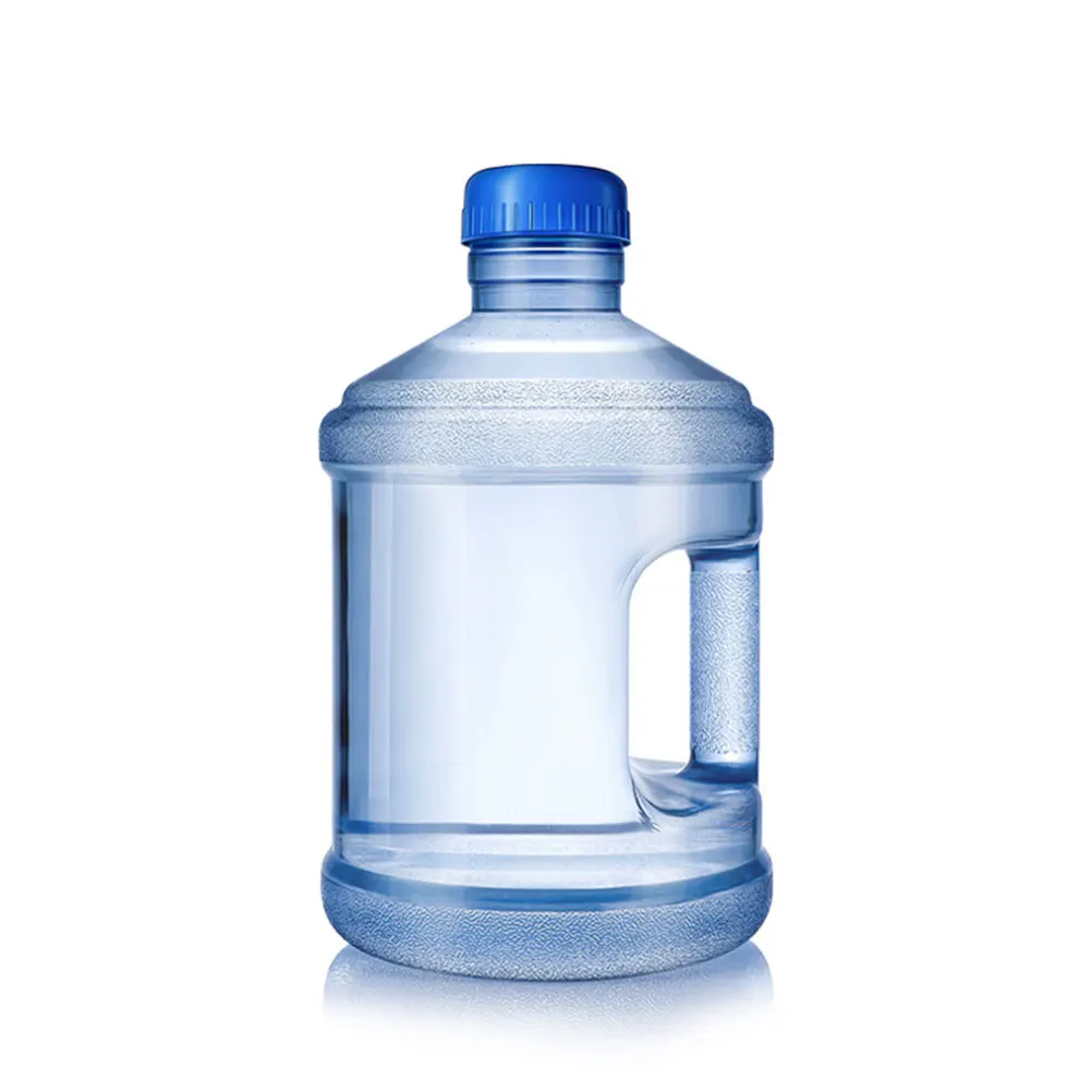 

Plastic Water Bucket PC Material Safe Healthy Heat Resistant Handle Multifunctional Liquid Container Purified Pail Blue Storage