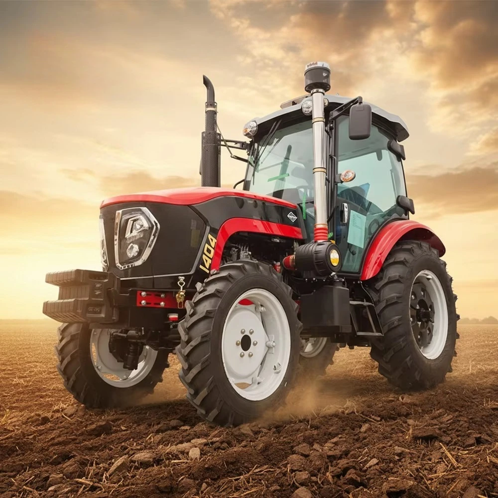 Multifunctional Power Tractor Farming 4x4 Wheel Tractor for Sale New Products
