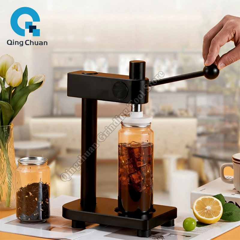 Picture 5: Manual Capping Sealing Machine Hand Press Sealing Machine Portable Beverage Packaging Equipment Can Sealing Machine