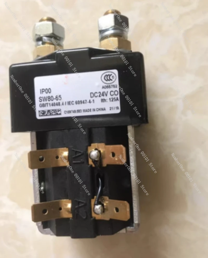 

Genuine Contactor SW80 SW80-6 SW80-65 SW80-1919L 24V SW80B-156 48V SW80B-2149 80V Solenoid Relay Switch 24 48 80 Volt