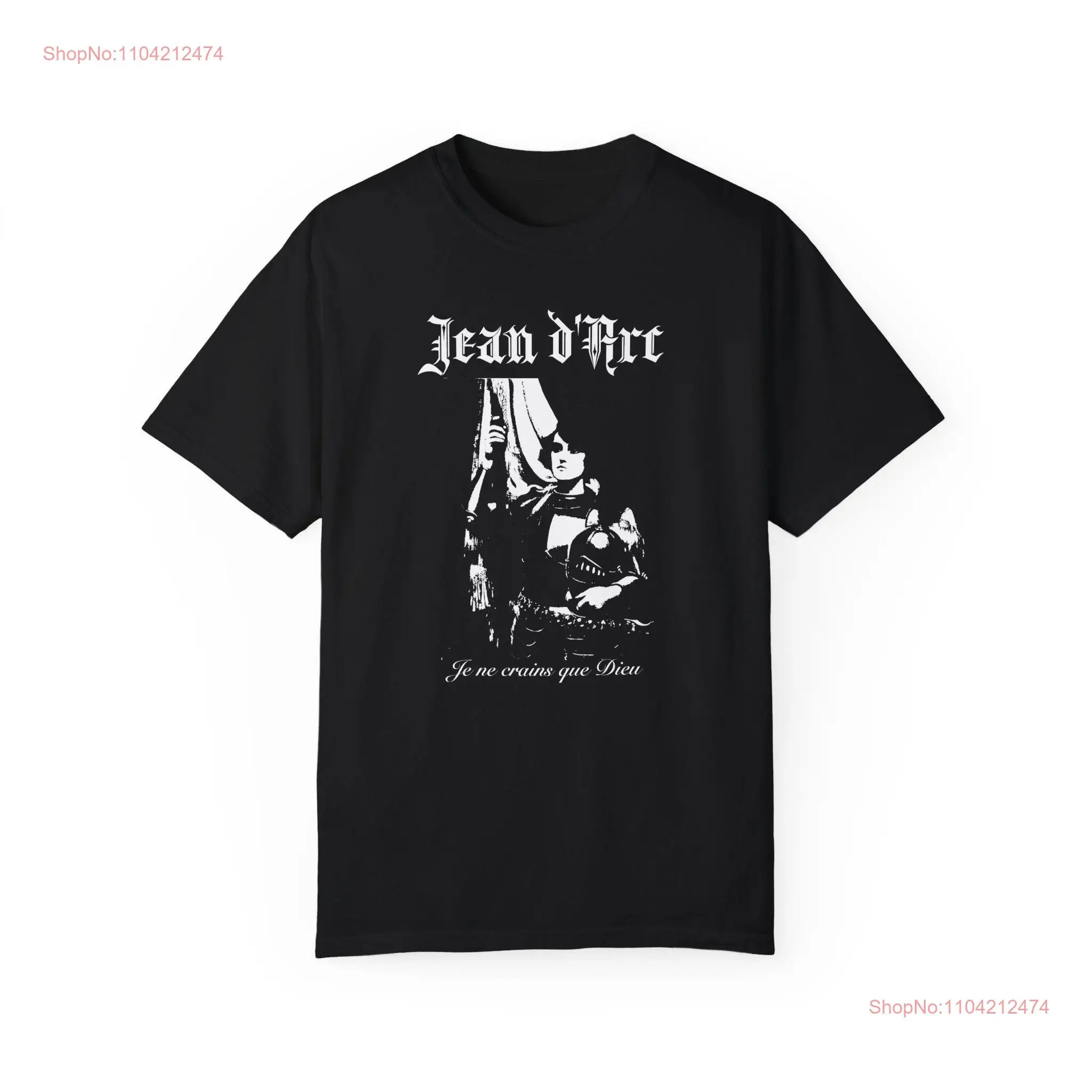 Joan of Arc T Shirt long or short sleeves