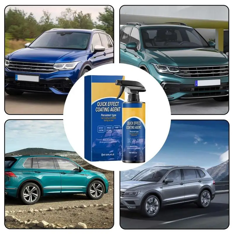 High Protection Car Coating Spray Multi-Functional Coating Renewal Agent 120ml Coating Agent Spray High Protection Quick Car
