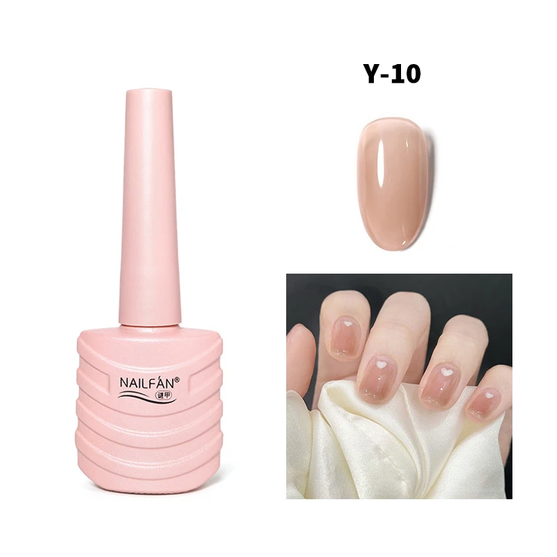 Semi Permanente Gel Esmalte, Verniz Orgânico, LED UV, Salão Profissional Nails Art, Soak Off, 16 Cores, Venda Quente, 10ml