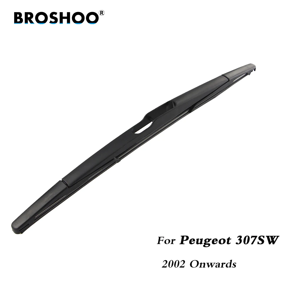 BROSHOO Car Rear Wiper Blade Blades Back Windscreen Wiper Arm For Peugeot 307SW Hatchback (2002 Onwards) 355mm Auto Styling