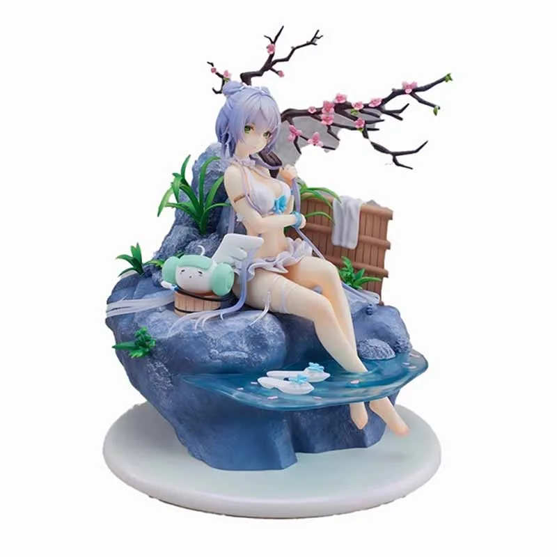 Stock Original Genuine Raise Dream Luo Tianyi 1/7 Hot Spring Fireworks Ver Authentic Collection Model Character Action Toy 23cm