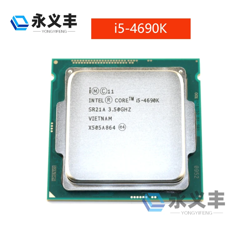 Intel Core I5 4690K I5-4690K i5-4690K  I54690K  4690K  3.5GHz 6MB quad-core CPU Processor Slot LGA 1150 SR21A Original genuine