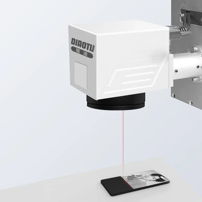 Mesin Penandaan Laser CO2 40W CO2 Mesin Ukiran Laser & Pemotong Daya Tinggi Mesin Penandaan Laser Desain Kain Kulit Kayu