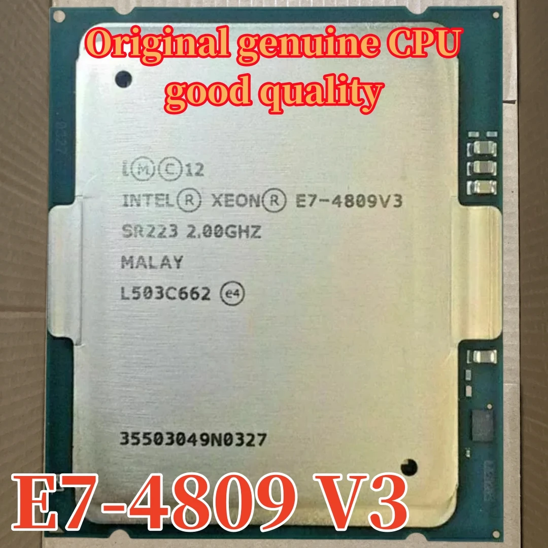 E7-4809 V3 Original Intel Xeon E7-4809V3 2.10GHZ 8-Cores 15MB SmartCache E7 4809 V3 FCLGA2011-3 115W free shipping E7 4809V3