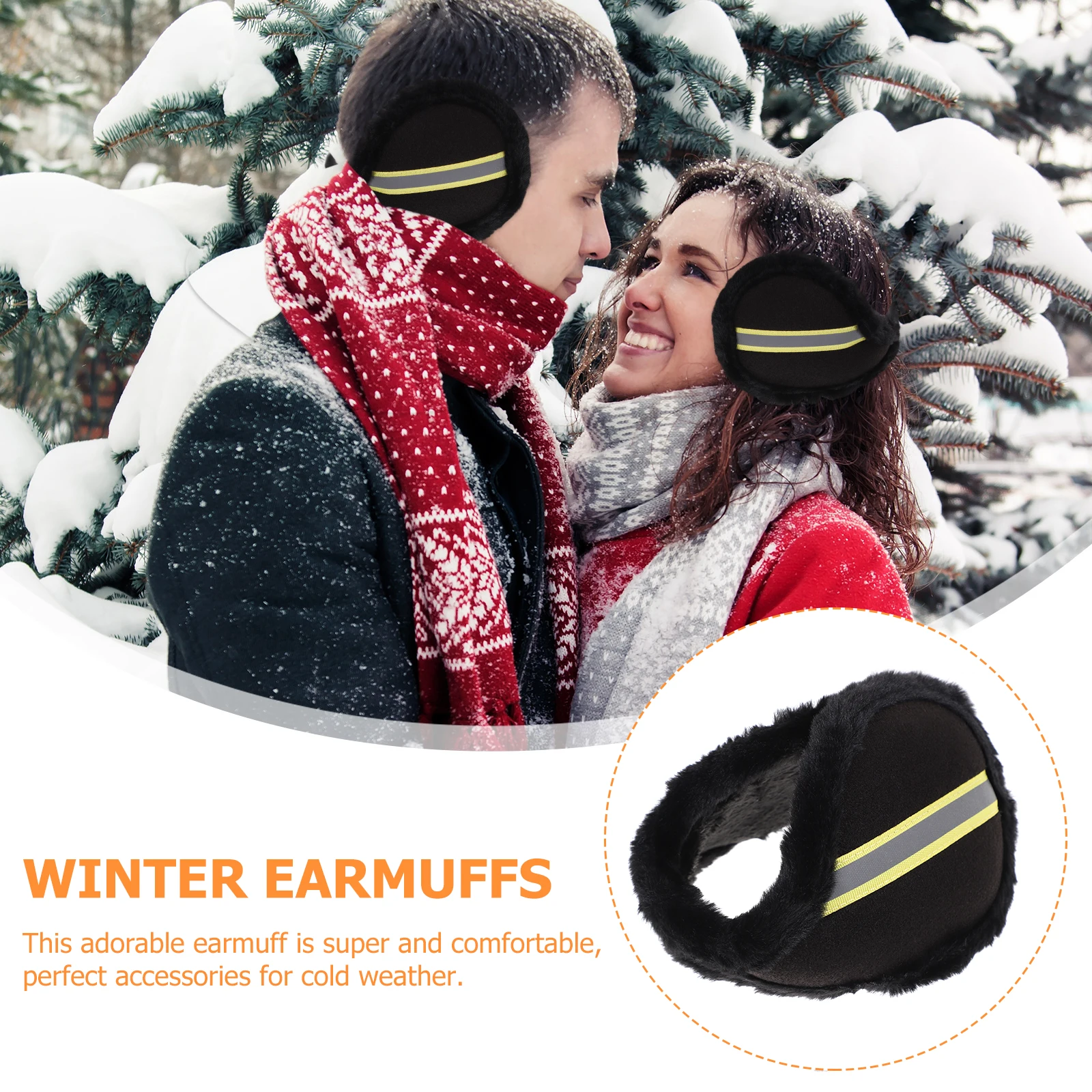 

Ear Muffs Earmuff Cover Winter Covers Ear-warming Men Women for Running Warmer Thicken Man