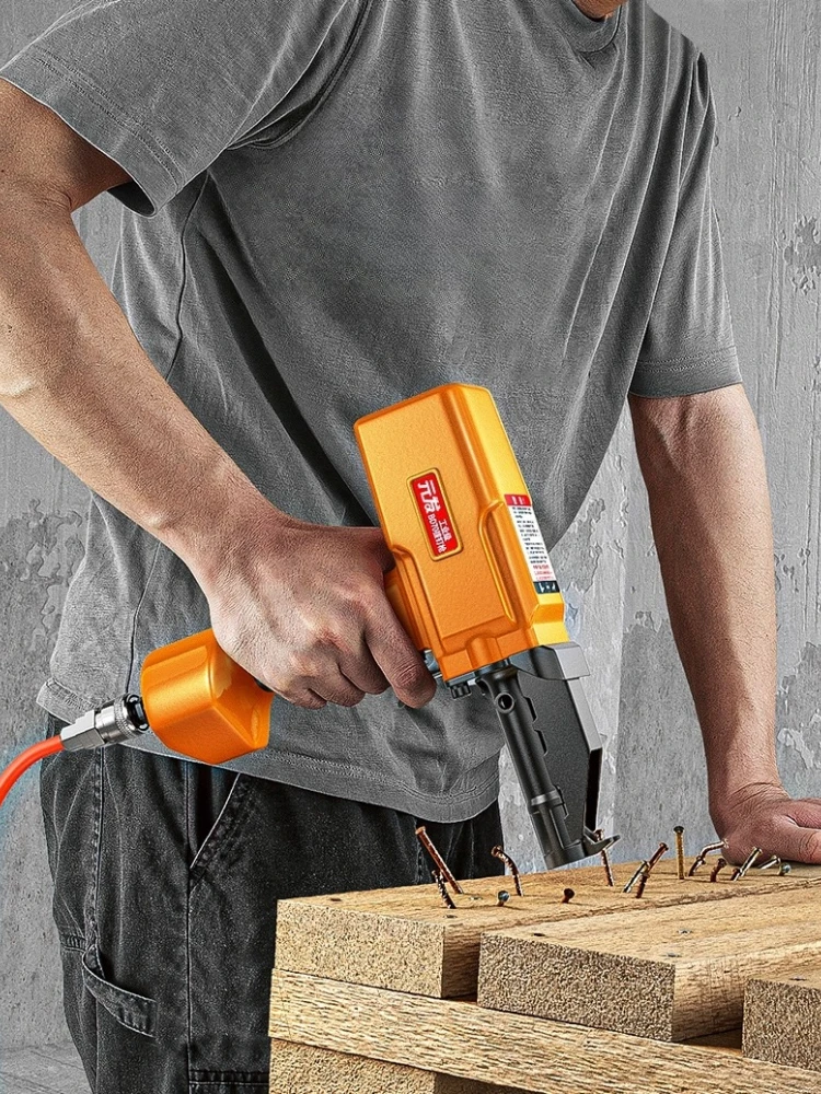 Wood construction formwork Wood square nail gun Woodworking nail gun, nail pulling machine