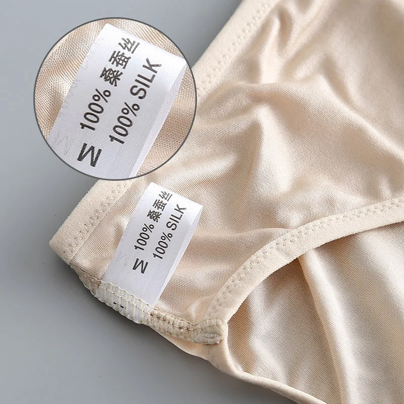 Birdtree, 3pcs/lot 100%Natural  Silk Women Panties, Low-rise Briefs, Healthy Basic Everyday Wear Underwear P36029QM