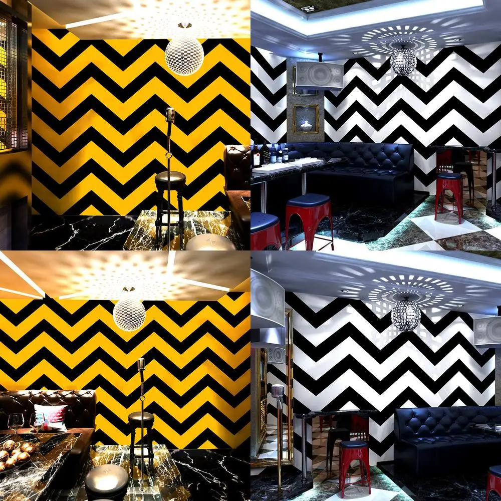 3D Holographic Wall Mural for Karaoke Room Theme Decoration Corridor Background Wall Wallpaper for Bar Pub