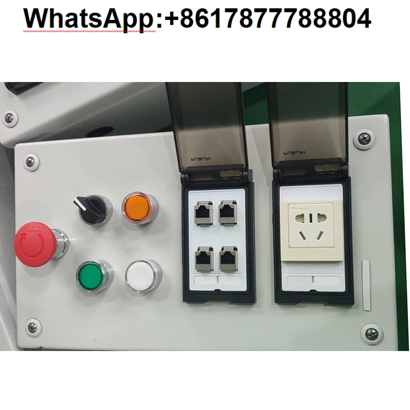 Front panel interface K-04000-1220000 machine tool combination socket 4 network port adapter