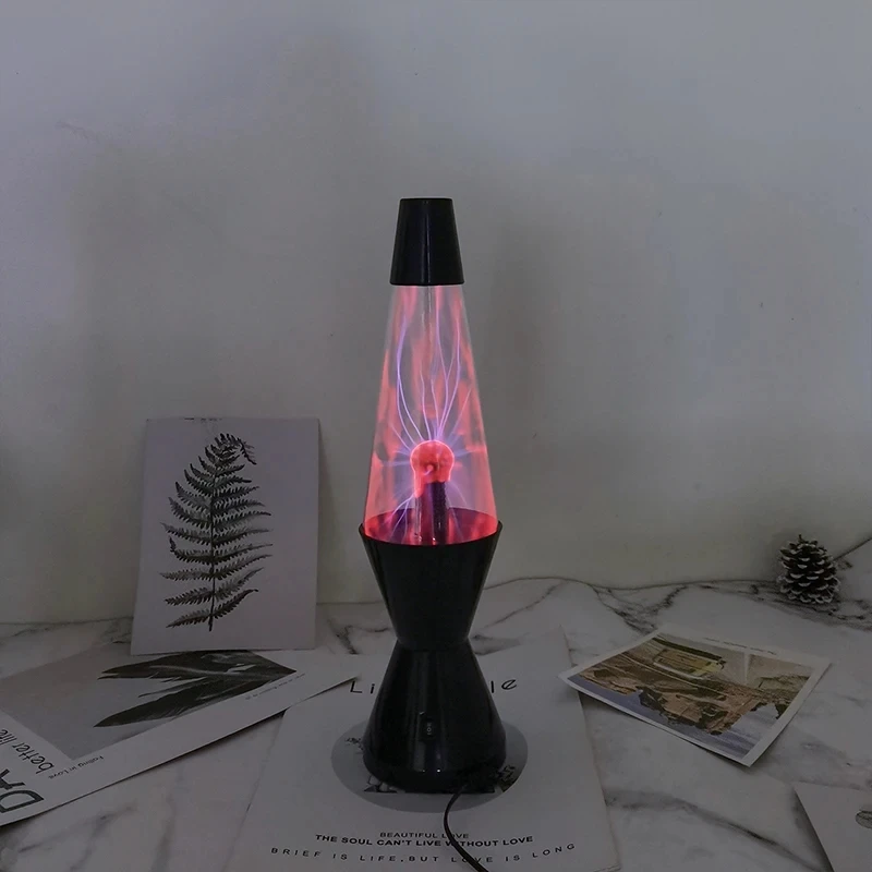 

14-дюймовый звуковой сенсорный плазменный светочувствительный умный домашний декор Рождественский лавовый ночник