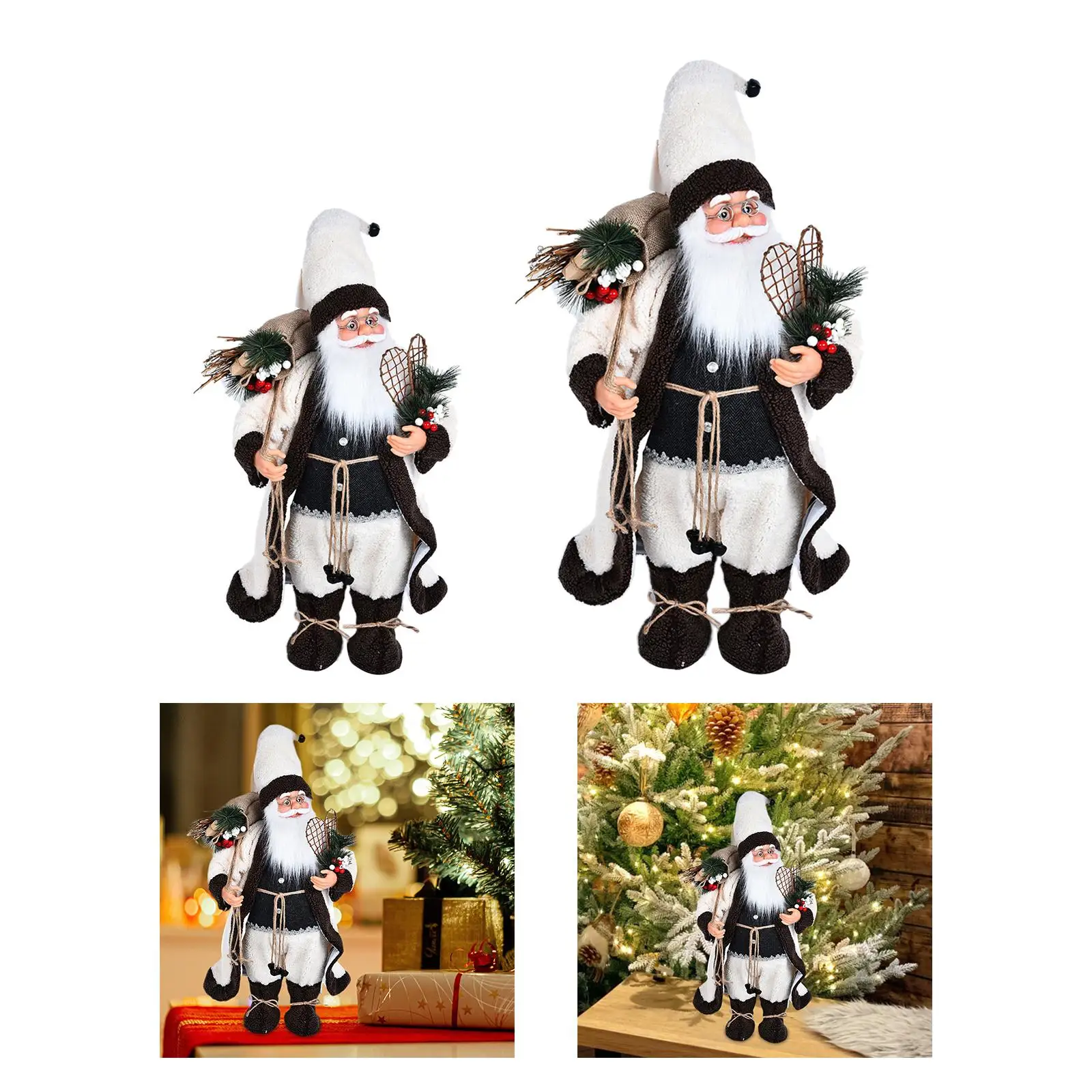 

Santa Claus Doll Christmas Cute for New Year Bathroom Table Decoration