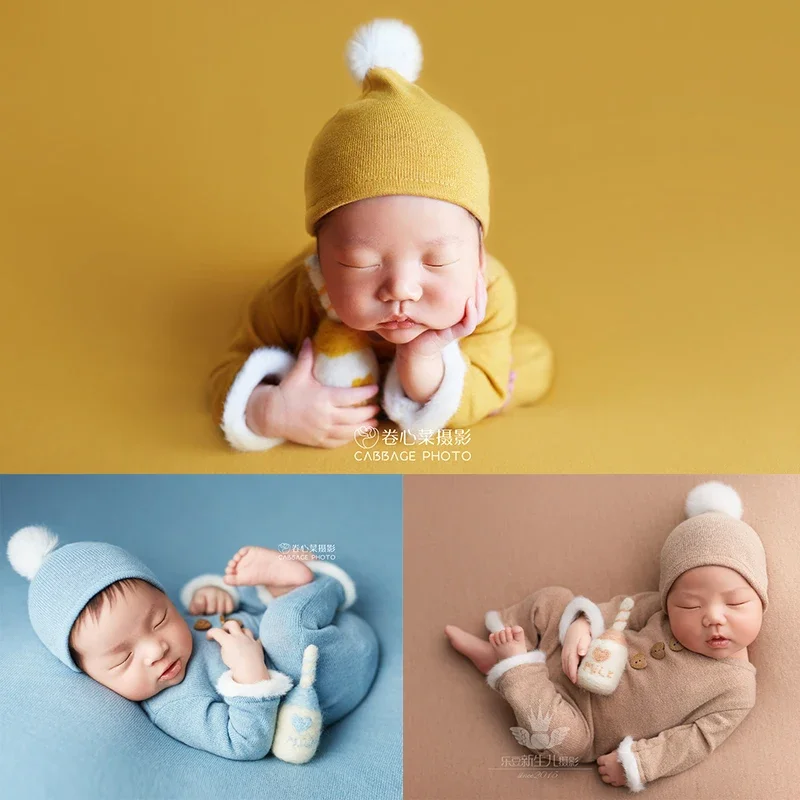 Newborn baby photography clothing newborn photography props clothing full moon photography props  disfraz bebe  신생아촬영