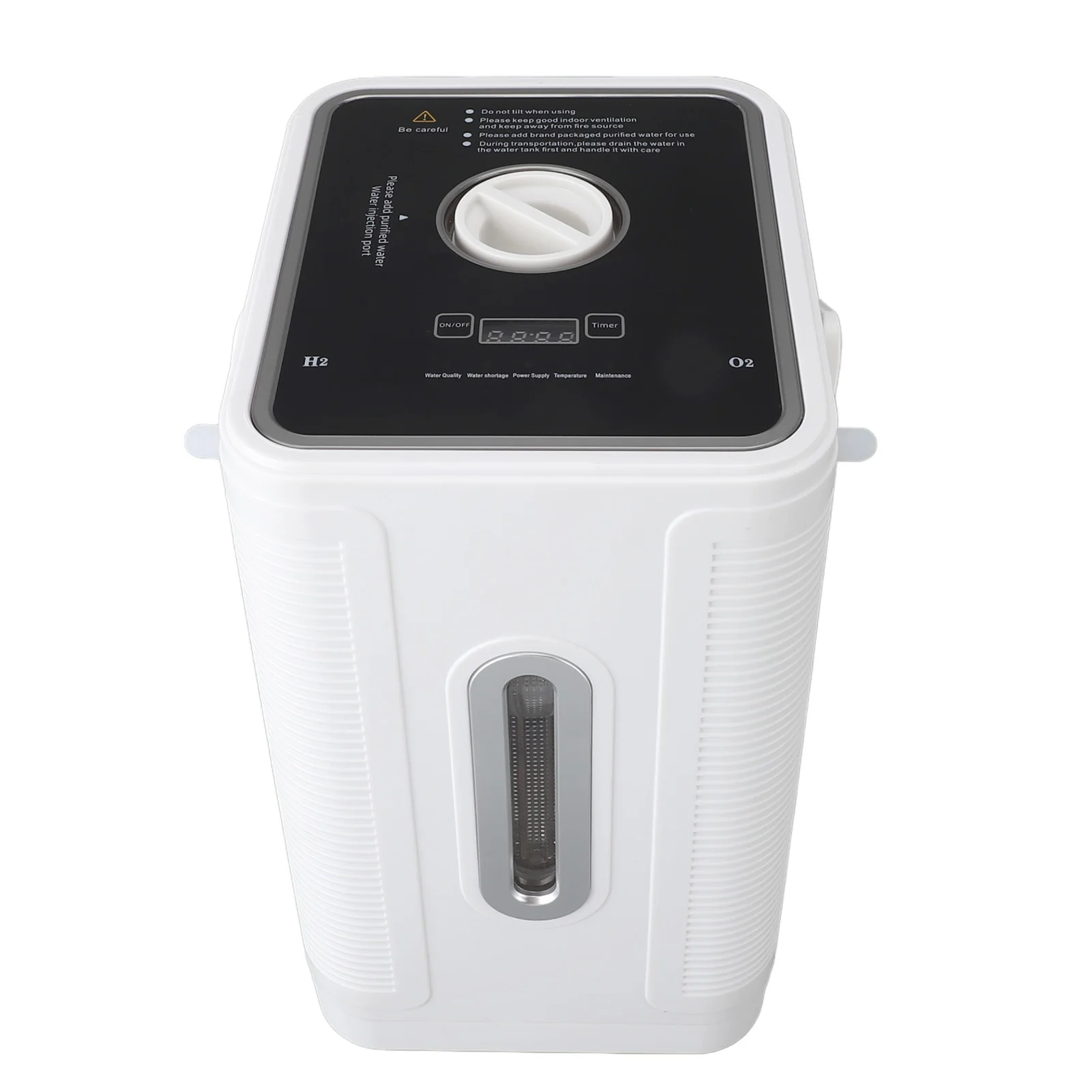 ماكينة لاستنشاق الهيدروجين في المنزل ، هادئة ، محمولة ، عالية النقاء ، مولد مياه هيدروجين H2 ، بالدقيقة