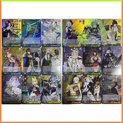 9PC/Set Anime Weiss Schwarz DIY Laser Refractive Foil Shana khamsin Toys for boys Collectible Cards Christmas Birthday Present