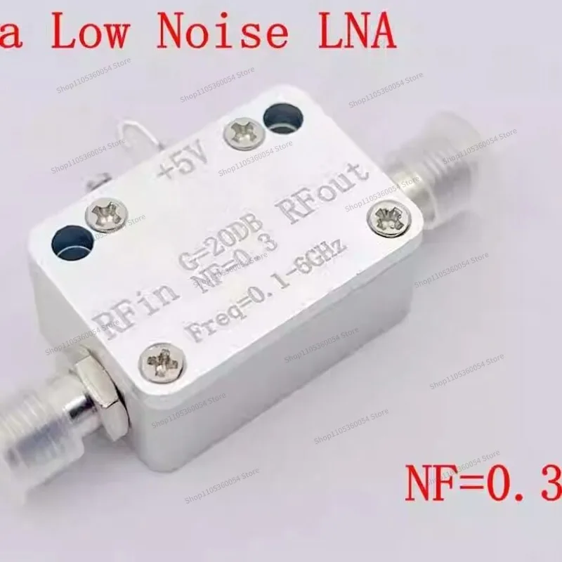For LNA NF = 0.3 0.1-6 GHZ Ultra Low Noise Amplifier, Upgrade