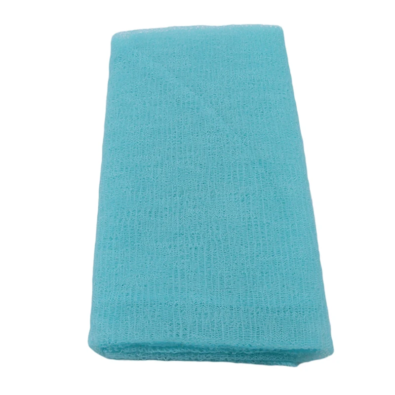 Long Strip Back Rubbing Foam Bath Towel Korean Towel Nylon Strong Soft Bath Towel Lengthening No Scrub Pulling Back Scrub Mitt