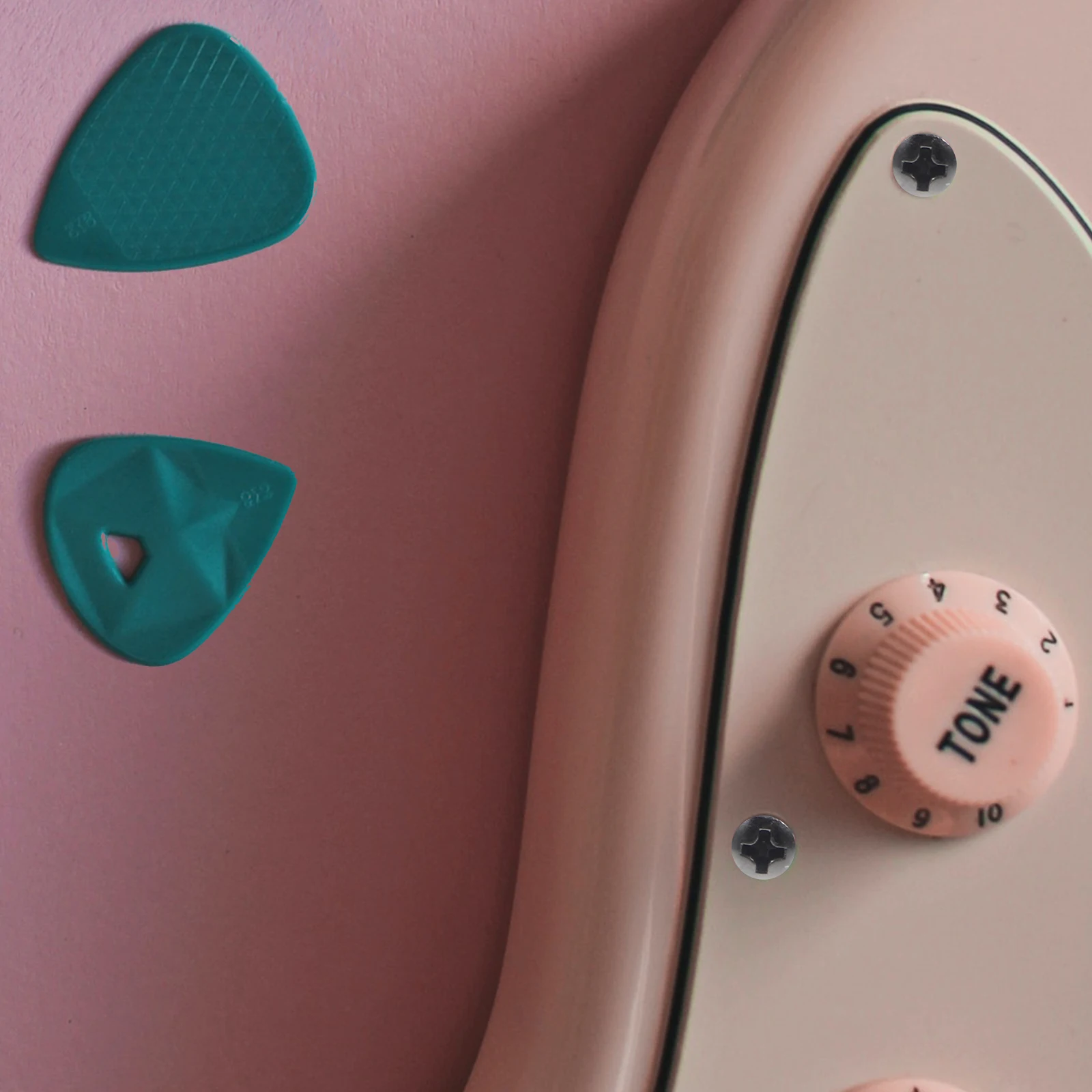 

50 Pcs Screw Guitar & Gear Accessories Pickguard Screws Bass Electric Parts Cover