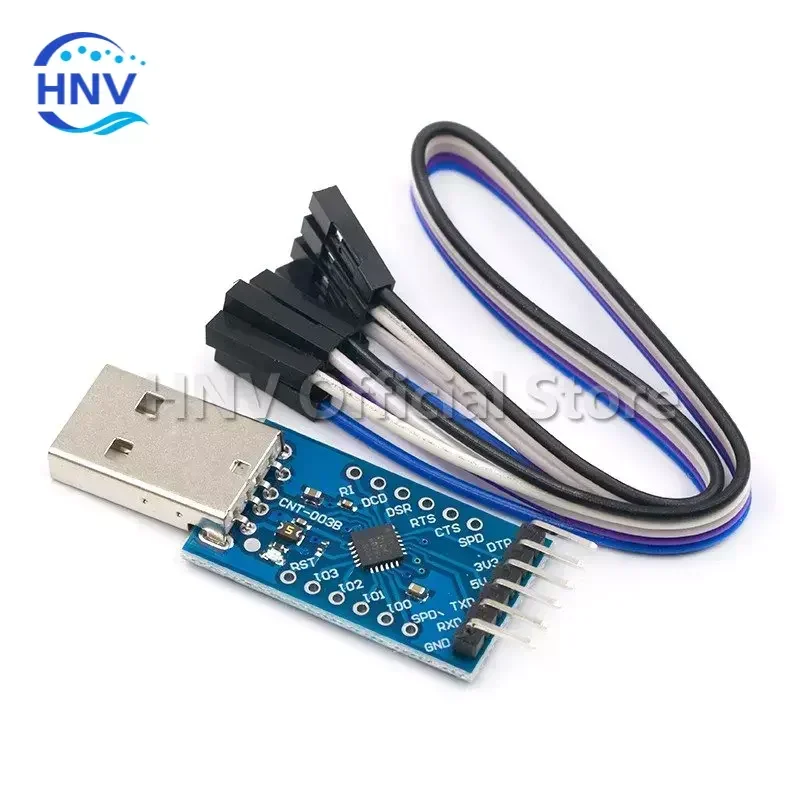 CP2104 USB 2.0 to TTL UART 6PIN Module Serial Converter STC PRGMR Replace CP2102 With Dupont Cables